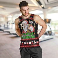 Santa Claus Christmas Men Tank Top Xmas Holiday Patterns - Wonder Print Shop