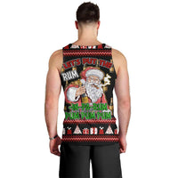 Santa Claus Christmas Men Tank Top Xmas Holiday Patterns - Wonder Print Shop