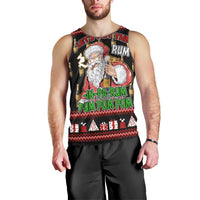 Santa Claus Christmas Men Tank Top Xmas Holiday Patterns - Wonder Print Shop
