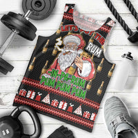 Santa Claus Christmas Men Tank Top Xmas Holiday Patterns - Wonder Print Shop