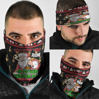 Santa Claus Christmas Neck Gaiter Xmas Holiday Patterns - Wonder Print Shop
