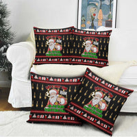 Santa Claus Christmas Pillow Cover Xmas Holiday Patterns - Wonder Print Shop