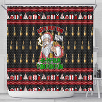 Santa Claus Christmas Shower Curtain Xmas Holiday Patterns - Wonder Print Shop