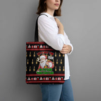 Santa Claus Christmas Tote Bag Xmas Holiday Patterns - Wonder Print Shop