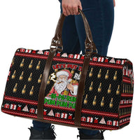 Santa Claus Christmas Travel Bag Xmas Holiday Patterns - Wonder Print Shop