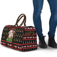 Santa Claus Christmas Travel Bag Xmas Holiday Patterns - Wonder Print Shop