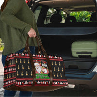Santa Claus Christmas Travel Bag Xmas Holiday Patterns - Wonder Print Shop