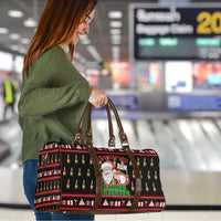 Santa Claus Christmas Travel Bag Xmas Holiday Patterns - Wonder Print Shop