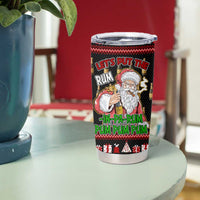 Santa Claus Christmas Tumbler Cup Xmas Holiday Patterns - Wonder Print Shop