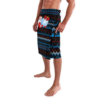 Santa Clause Golf Wonderland Christmas Lavalava Xmas Holiday Patterns - Wonder Print Shop