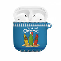 Santa Fist Christmas AirPods Case Xmas Holiday Patterns - Wonder Print Shop