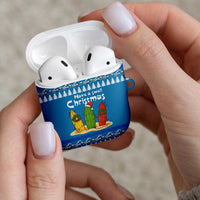 Santa Fist Christmas AirPods Case Xmas Holiday Patterns - Wonder Print Shop