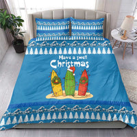 Santa Fist Christmas Bedding Set Xmas Holiday Patterns - Wonder Print Shop