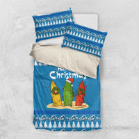 Santa Fist Christmas Bedding Set Xmas Holiday Patterns - Wonder Print Shop