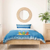 Santa Fist Christmas Bedding Set Xmas Holiday Patterns - Wonder Print Shop