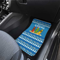 Santa Fist Christmas Car Mats Xmas Holiday Patterns - Wonder Print Shop
