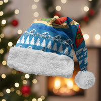 Santa Fist Christmas Santa Hat Xmas Holiday Patterns - Wonder Print Shop