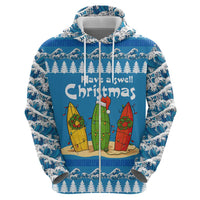 Santa Fist Christmas Hoodie Xmas Holiday Patterns - Wonder Print Shop