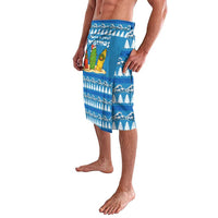 Santa Fist Christmas Lavalava Xmas Holiday Patterns - Wonder Print Shop