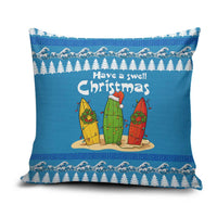 Santa Fist Christmas Pillow Cover Xmas Holiday Patterns - Wonder Print Shop