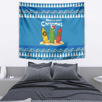 Santa Fist Christmas Tapestry Xmas Holiday Patterns - Wonder Print Shop