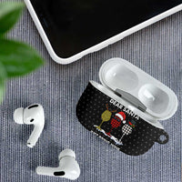 Santa Just Bring Wine Christmas AirPods Case Xmas Holiday Patterns - Wonder Print Shop