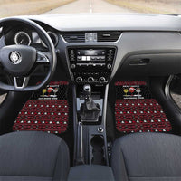 Santa Just Bring Wine Christmas Car Mats Xmas Holiday Patterns - Wonder Print Shop