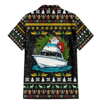 Santa On A Boat Christmas Family Matching Mermaid Dress and Hawaiian Shirt Xmas Holiday Patterns - Wonder Print Shop