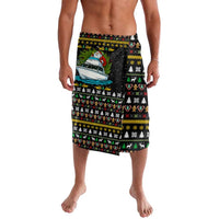 Santa On A Boat Christmas Lavalava Xmas Holiday Patterns - Wonder Print Shop