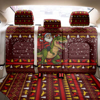 Santassic Park Santa Claus Christmas Back Car Seat Cover Xmas Holiday Patterns - Wonder Print Shop