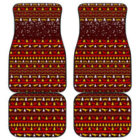 Santassic Park Santa Claus Christmas Car Mats Xmas Holiday Patterns - Wonder Print Shop