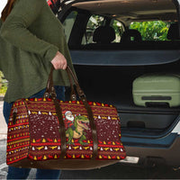 Santassic Park Santa Claus Christmas Travel Bag Xmas Holiday Patterns - Wonder Print Shop