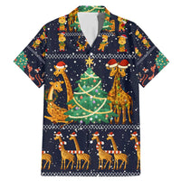 Love Giraffe Christmas Family Matching Mermaid Dress and Hawaiian Shirt Xmas Holiday Patterns - Wonder Print Shop