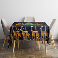Love Giraffe Christmas Tablecloth Xmas Holiday Patterns - Wonder Print Shop