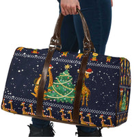 Love Giraffe Christmas Travel Bag Xmas Holiday Patterns - Wonder Print Shop