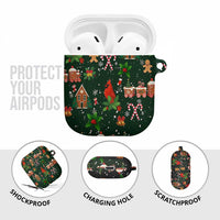 Love Cardinal Xmas Christmas AirPods Case Xmas Holiday Patterns - Wonder Print Shop