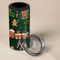 Love Cardinal Xmas Christmas 4 in 1 Can Cooler Tumbler Xmas Holiday Patterns - Wonder Print Shop