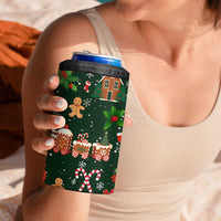Love Cardinal Xmas Christmas 4 in 1 Can Cooler Tumbler Xmas Holiday Patterns - Wonder Print Shop