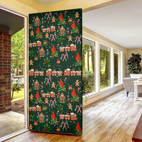 Love Cardinal Xmas Christmas Door Cover Xmas Holiday Patterns - Wonder Print Shop