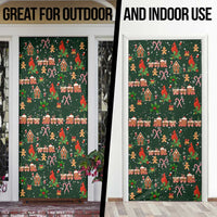 Love Cardinal Xmas Christmas Door Cover Xmas Holiday Patterns - Wonder Print Shop