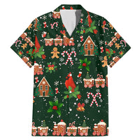 Love Cardinal Xmas Christmas Family Matching Mermaid Dress and Hawaiian Shirt Xmas Holiday Patterns - Wonder Print Shop