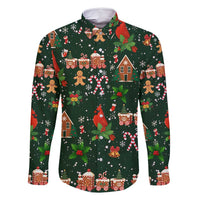 Love Cardinal Xmas Christmas Family Matching Summer Maxi Dress and Hawaiian Shirt Xmas Holiday Patterns - Wonder Print Shop