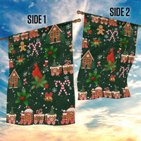 Love Cardinal Xmas Christmas Garden Flag Xmas Holiday Patterns - Wonder Print Shop