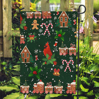 Love Cardinal Xmas Christmas Garden Flag Xmas Holiday Patterns - Wonder Print Shop
