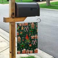 Love Cardinal Xmas Christmas Garden Flag Xmas Holiday Patterns - Wonder Print Shop