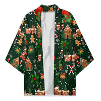 Love Cardinal Xmas Christmas Kimono Xmas Holiday Patterns - Wonder Print Shop