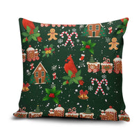 Love Cardinal Xmas Christmas Pillow Cover Xmas Holiday Patterns - Wonder Print Shop