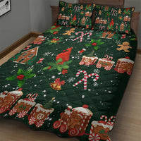 Love Cardinal Xmas Christmas Quilt Bed Set Xmas Holiday Patterns - Wonder Print Shop