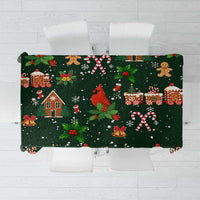 Love Cardinal Xmas Christmas Tablecloth Xmas Holiday Patterns - Wonder Print Shop