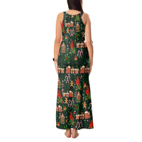 Love Cardinal Xmas Christmas Tank Maxi Dress Xmas Holiday Patterns - Wonder Print Shop